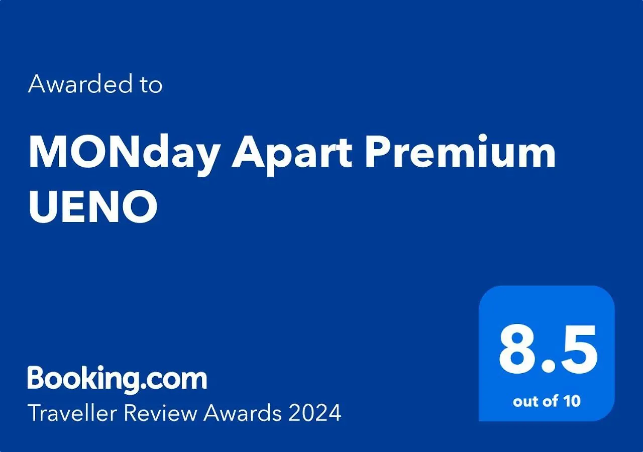 **** Apartmanhotel Monday Apart Premium Ueno Tokió Japán